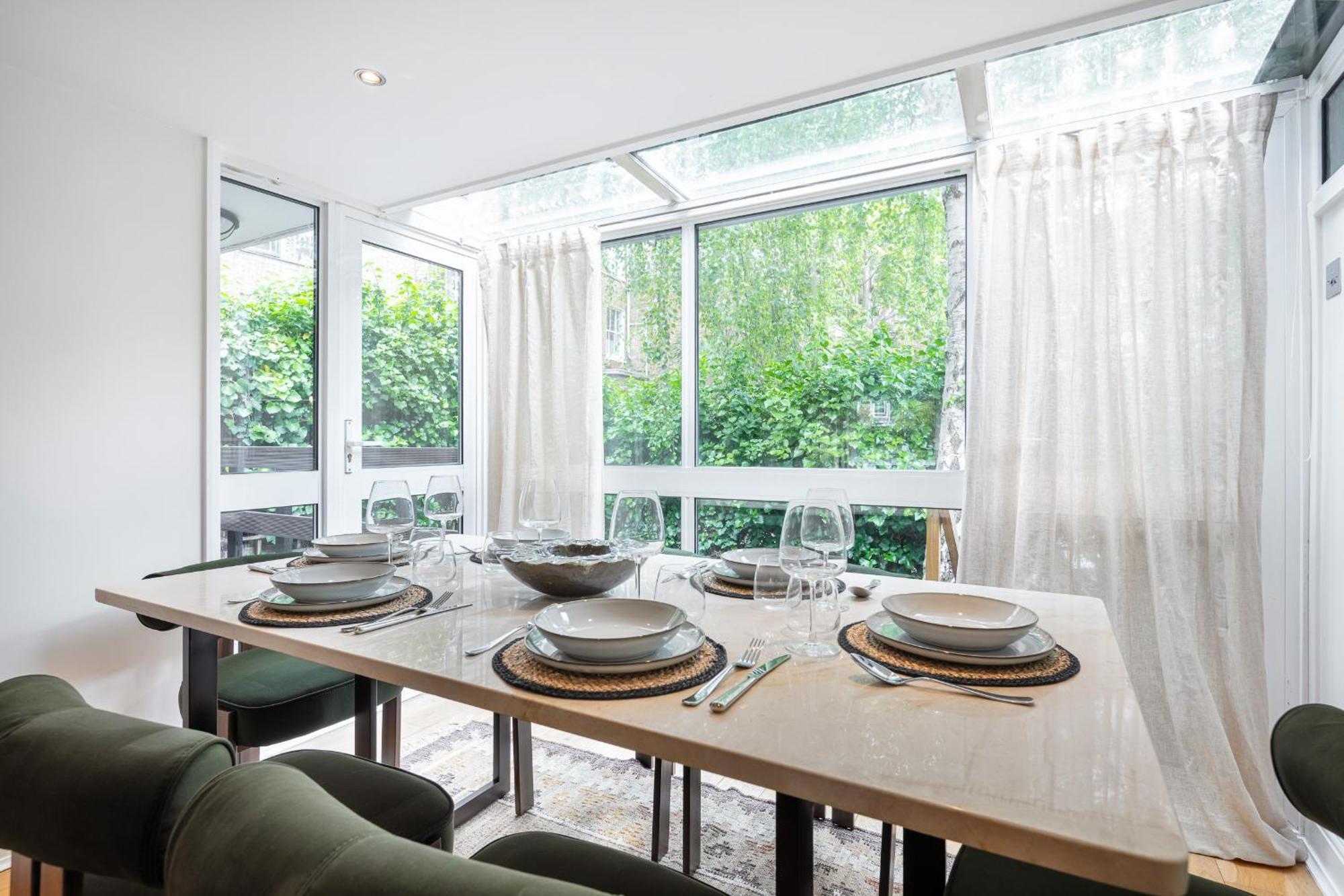 伦敦Rare 4Beds Townhouse In Kensington With Patio别墅 外观 照片